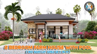 2 BEDROOM FARMHOUSE WITH SWIMMING POOL | 90sqm