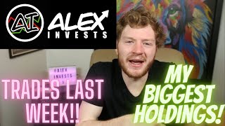 MY BIGGEST HOLDINGS, Trades I Made Last Week, Tip on TFSA, What to Expect Next Week! (Sunday Recap)