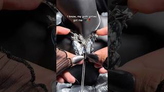 I believe goth girlies got me🥺🖤 #gothgirl #necklace #altjewelry #altgirl #grunge