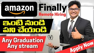 Work from home effectively | Amazon recruitment | Latest Remote Hirings | @VtheTechee