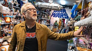 Adam Savage at the Largest Star Wars Memorabilia Collection!