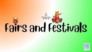 Fairs and Festivals | Static GK for SSC, UPSC, Banking, RRB, CDS, AFCAT & More