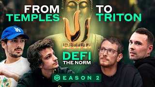 DeFi The Norm S2E1 - From Temples to Triton: A High Stakes Journey 🐲