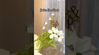 DOLLAR TREE WEDDING DECOR, WEDDING CENTERPIECE. #weddingdecor #wedding #weddingdiy #dollartree