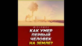 Как умер первый человек – Адам?