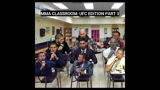 MMA classroom UFC edition 🔥☠️🥶 #khabibnurmagomedov #ufc #mma #explore #foryou #youtube #youtuber