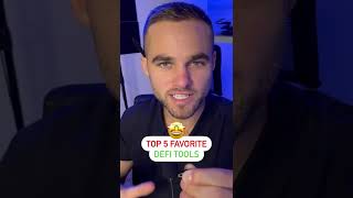 My top 5 favorite Defi tools! 🤩 #shorts