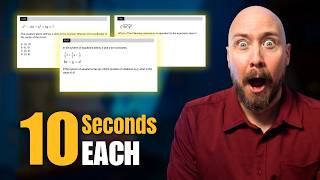 The FASTEST SAT Math Shortcuts