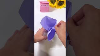 DIY simple gift bag #diy #gift #craft #handmade