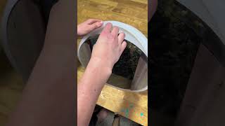 From @simplyroseartistry using our 10" round silicone mold: It’s cured, let’s take it out of its