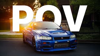 POV: Professional Car Photographer At A Car Meet
