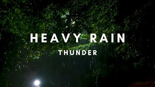 Heavy Rain & Thunderstorm Sounds | Perfect for Writing, Studying, and Inner Peace Sessions
