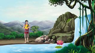 झील में जादुई कमल और विचित्र सोने का अंडा | Hindi Story | Hindi Kahaniya  | cartoon story | kahani