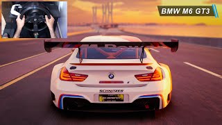 BMW M6 GT3 | Steering Wheel Gameplay T300 | The Crew Motorfest