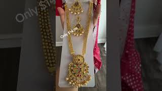 Stunning Indian Jewelry Set for Unbeatable Price#IndianJewelry #JewelrySet