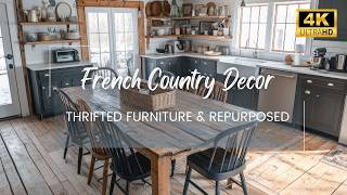 Budget-Friendly DIY French Country Decor: Thrifted Furniture & Repurposed Home Decor