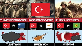 Every War involving Türkiye.