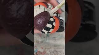 MacKenzie-Childs Style Painted Pumpkin For Halloween #pumpkinpainting  #diyhalloweendecor #fallvibes