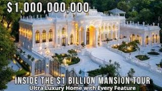 「ラグジュアリーを再定義する10億ドルの巨大マンションの内部」