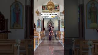 Goodness of God as a wedding entrance