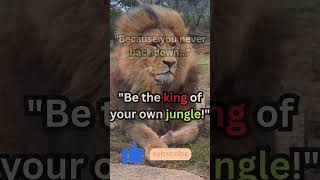 "The Lion Mindset 🦁 | Be Unstoppable" #LionMindset #Motivation #BeUnstoppable #successmotivation