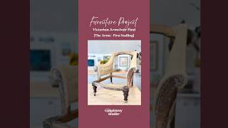 Victorian Armchair Find #upholstery #antique #restoration #diyhomedecor #furnitureflip  #homedecor