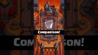 Comparison! #supercell #clashroyalle #clash