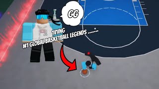 Playing number 1 global in basketball legends
