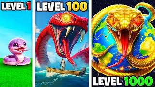 Level 1 to 1000 SNAKE in GTA 5!