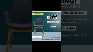 Hiring Marketing Executives #hiring #marketingexecutive #marketing #fresherjobs #marketingjobs