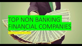 TOP NON BANKING FINANCIAL COMPANIES