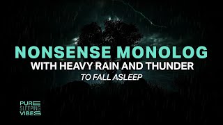 Sleep Talk Down with Heavy Rain and Thunder