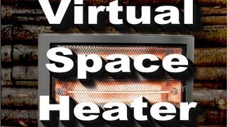 Virtual Space Heater Relaxing Sleep Sound - 2 Hours Long