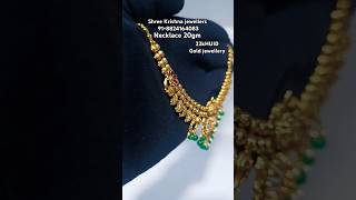 Elegant Lightweight Necklace in Just 19gm! | Perfect Daily Wear Jewelry* #GoldLovers #IndianJewelry