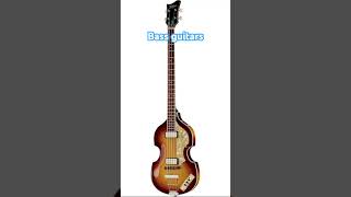 Bass guitars #fender #rickenbacker4003 #hofnerbass #guitarcenter