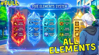 With a 0.0001% Chance, He Awakened All Five Elements at Once and Became Unstoppable! | Manhwa Recap