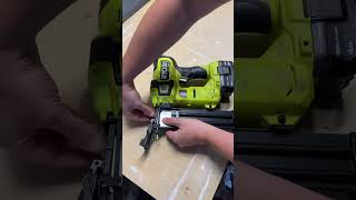 Brad nailers are my favorite tool! Perfect for installing accent walls, molding, and more! #powertoo
