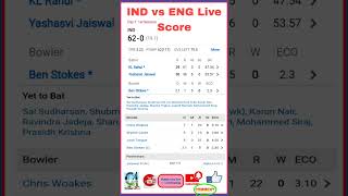 IND vs ENG Live Score #cricket #live #test