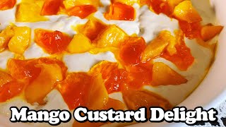 Mango Custard Delight -