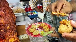 Tasty Pani Puri Shawarma in Hyderabad | Roof Top Food truck pani puri first time in hyderabad