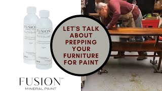 Let's Talk About Prepping Your Furniture For Paint