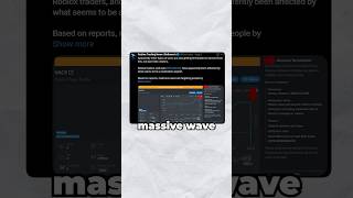 You Could Get BANNED on ROBLOX Right NOW! 😨 #roblox #robloxbanwave #robloxnews #robloxbanexploit