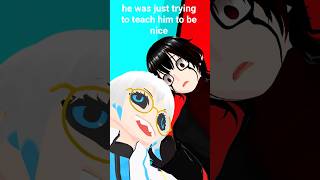 he was just trying to teach him to be nice 😭😅 #shorts #youtubeshorts  #funny