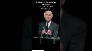 Jim Rohn life lessons part 45: Formula for Success #jimrohn #success #motivation #shorts