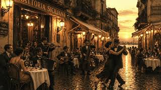 Sicilian Vintage Music 1920s | Italian Old Money Lounge | 5 Hours