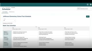Scheduler Demo