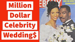 Most EXPENSIVE Black Celebrity Weddings | The 5