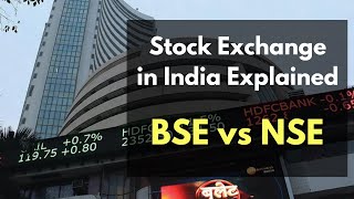 Stock Exchange in India | BSE vs NSE | Stock Exchange kya hota hai |  What is Stock Exchange