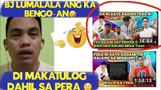 BJ MUKA NG BANGAG SA KAKAISIP NG PERA| PERA NI GADOR BINIGAY DAW KAY LUIS? LABOBO MINDSET PA MORE😂