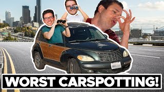 最悪の車を見つけるのに1時間！カースポッティング！ダグ・デムーロ対フレンズ！